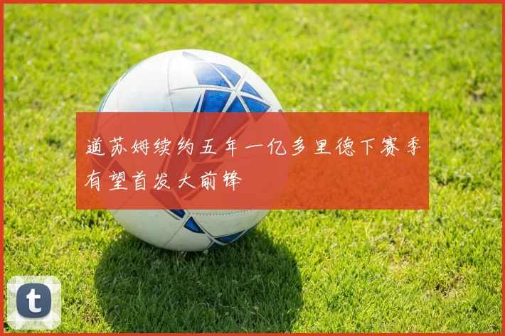 道苏姆续约五年一亿多里德下赛季有望首发大前锋